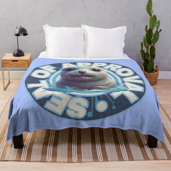 Item preview, Blue and White Seal of Approval designed and sold by pUNKnown.