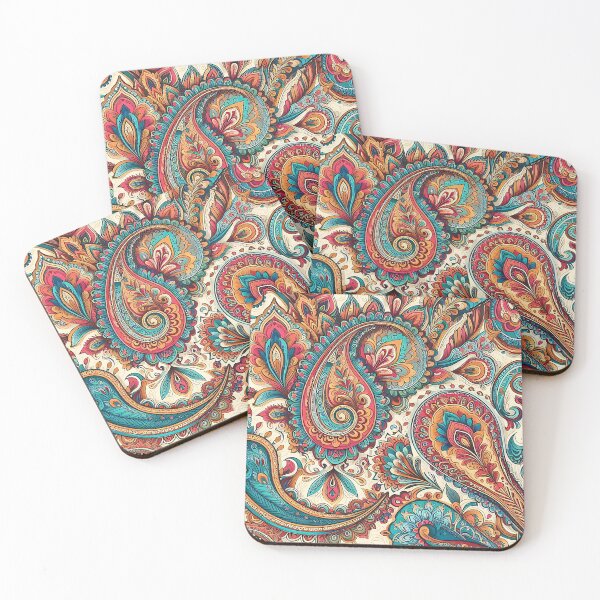 Item preview, Bohemian Paisley Floral Seamless Pattern - Vibrant & Colorful designed and sold by asbno19.