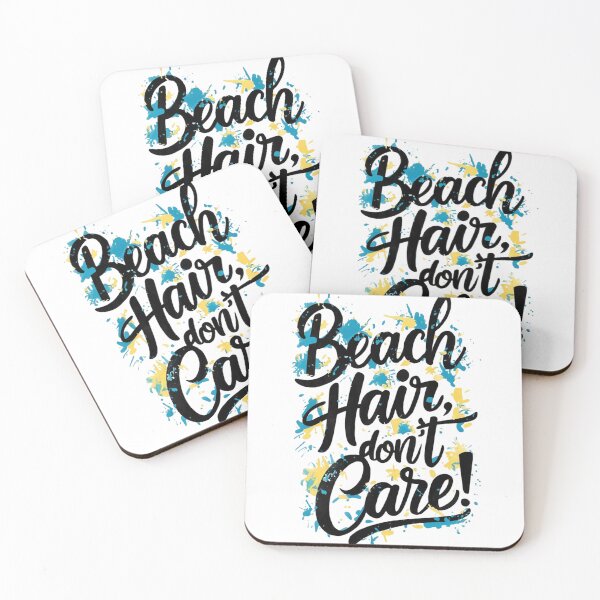 Item preview, Beach Hair, Don't Care : Effortlessly Cool Summer designed and sold by BENMBARK.