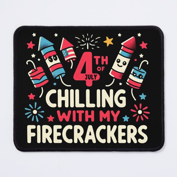 Item preview, 4th Of July Chilling With Firecrackers designed and sold by Chmielayka.