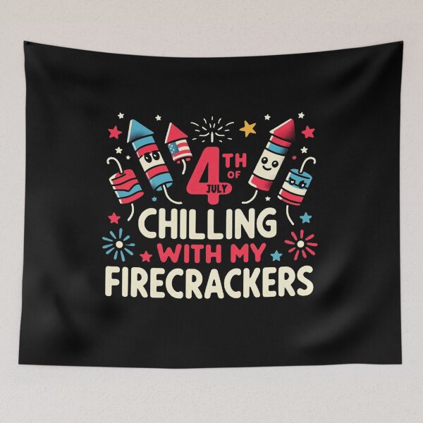 Item preview, 4th Of July Chilling With Firecrackers designed and sold by Chmielayka.