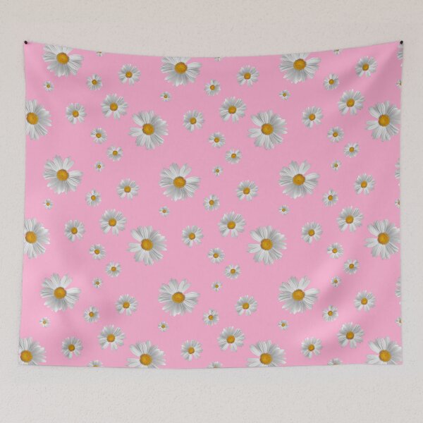 Item preview, V-1 Missing Petal Daisy Pattern Pink designed and sold by CatOfMostTrades.