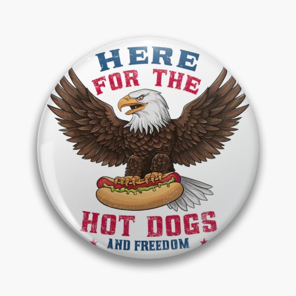 Item preview, 4th of July, I'm Here For The Hotdogs designed and sold by PlanetMarker.