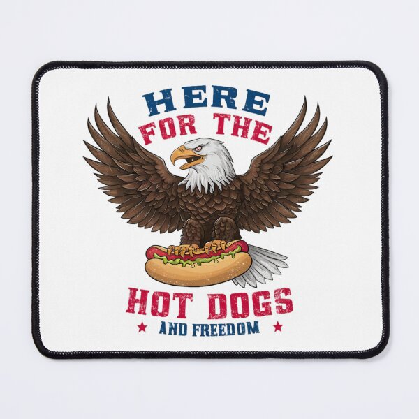 Item preview, 4th of July, I'm Here For The Hotdogs designed and sold by PlanetMarker.