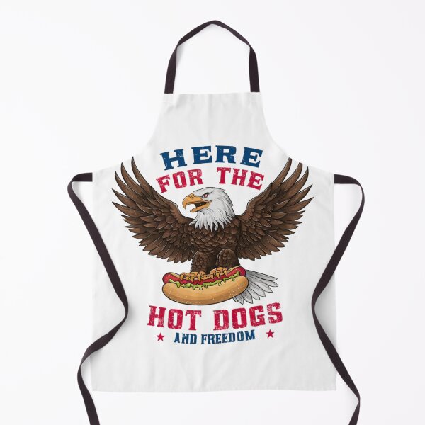Item preview, 4th of July, I'm Here For The Hotdogs designed and sold by PlanetMarker.