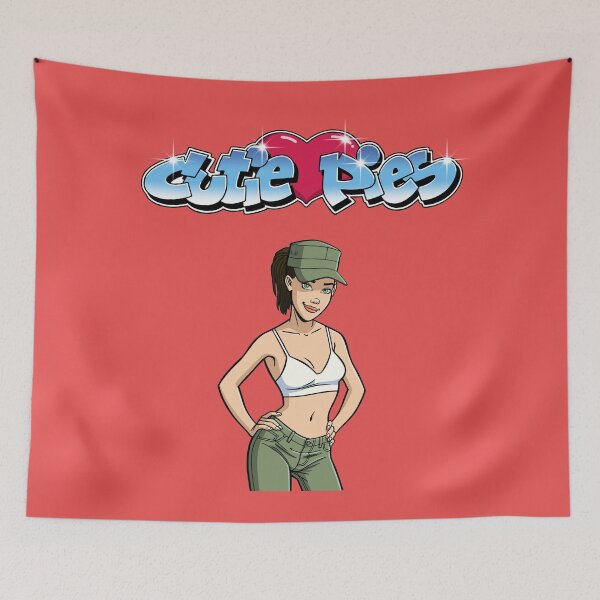 Item preview, CutiePie #197 - Green-eyed girl with army cap designed and sold by CutiePiesArt.