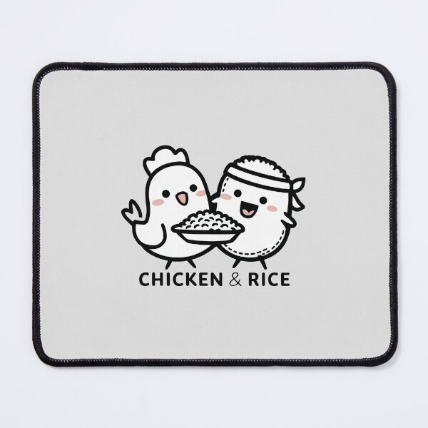 Item preview, Chicken And Rice, Workout Gym Gear  designed and sold by These_Prints.