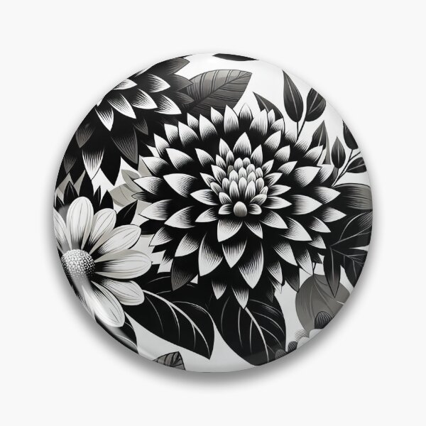 Artikelvorschau, Von Blumen inspiriertes Musterdesign entworfen und verkauft von ReachForArt.