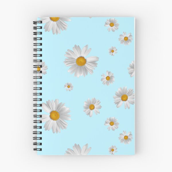 Item preview, V-1 Missing Petal Daisy Pattern Blue designed and sold by CatOfMostTrades.