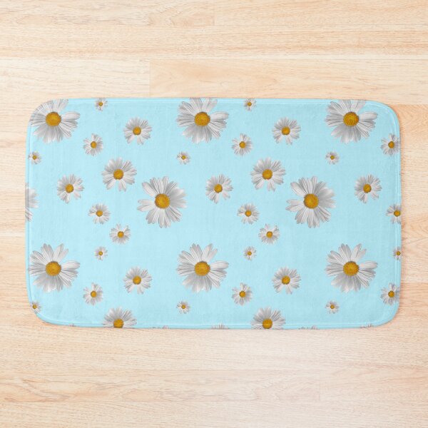 Item preview, V-1 Missing Petal Daisy Pattern Blue designed and sold by CatOfMostTrades.