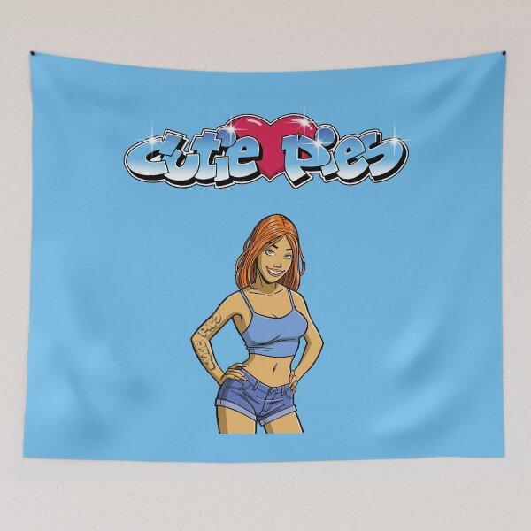 Item preview, CutiePie #191 - Redhead with CutiePies tattoo designed and sold by CutiePiesArt.