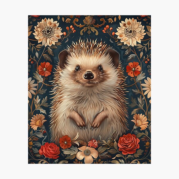 Item preview, Arts and Crafts Hedgehog designed and sold by ArtWildCreate.