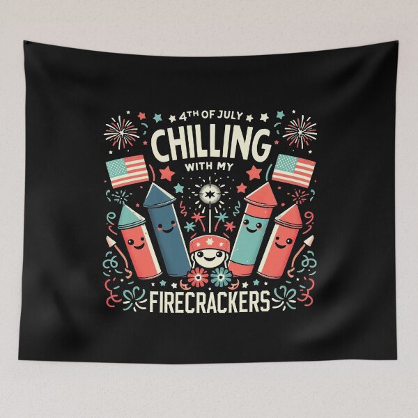 Item preview, 4th Of July Chilling With Firecrackers designed and sold by Chmielayka.