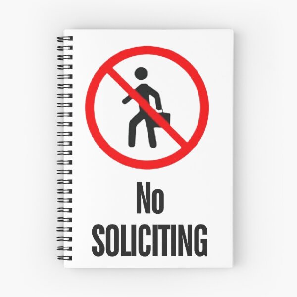 Item preview, No Soliciting  designed and sold by ZackArt09.