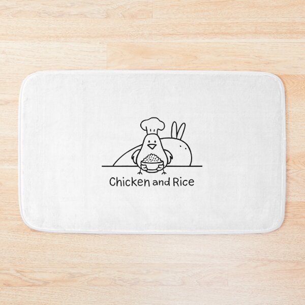 Item preview, Chicken And Rice, Workout Gym Gear  designed and sold by These_Prints.