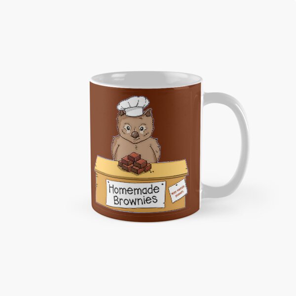Artikelvorschau, Wombat Poop Blöcke Humor Brownies entworfen und verkauft von THE AMERICAN TEEVANGELIST.