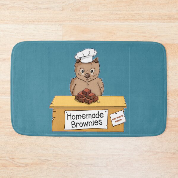 Artikelvorschau, Wombat Poop Blöcke Humor Brownies entworfen und verkauft von THE AMERICAN TEEVANGELIST.