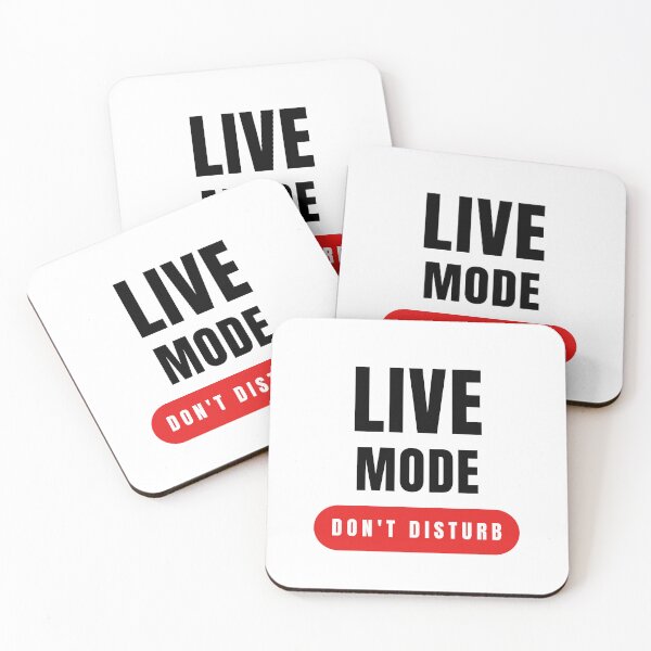 Item preview, Live Mode Don't Disturb Quote  designed and sold by thisisalearcila.