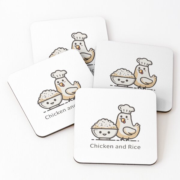 Item preview, Chicken And Rice, Workout Gym Gear  designed and sold by These_Prints.