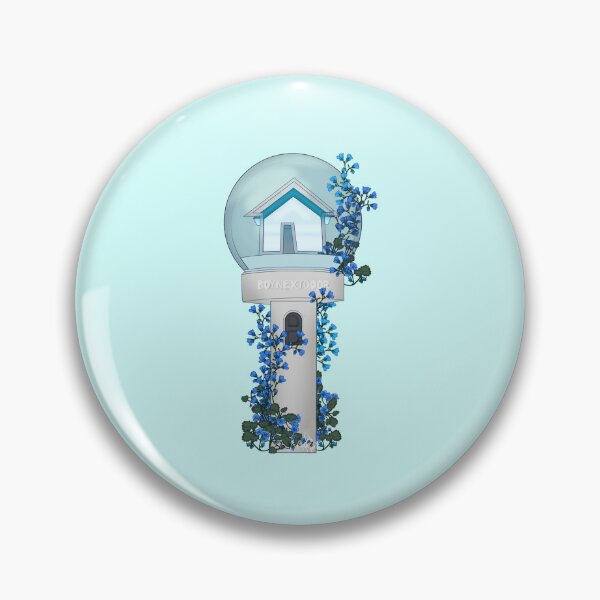 Item preview, Boy next door Floral Lightstick kpop  designed and sold by Raquel Maia.