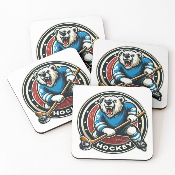 Item preview, Hockey bear designed and sold by ErikFQ.