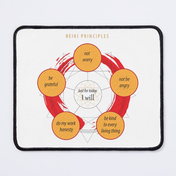 Item preview, Reiki Principles designed and sold by marcosty.