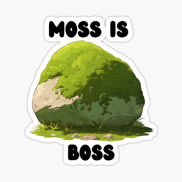 Item preview, Moss Is Boss designed and sold by TeaTimePrints.