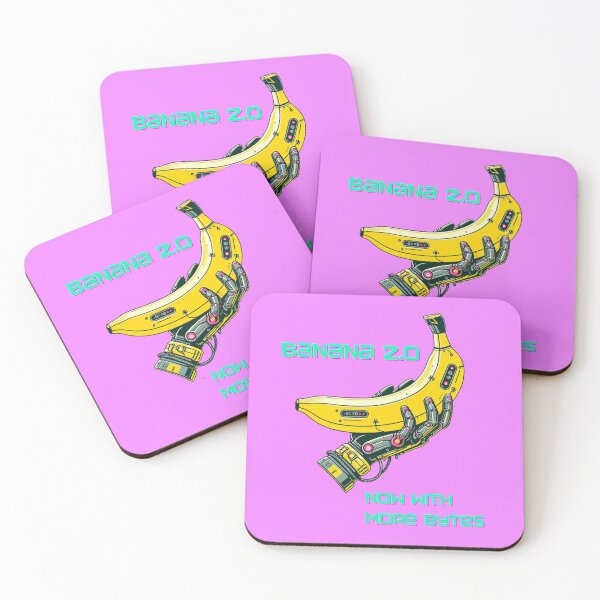 Item preview, Banana 2.0 - now with more bytes. Banana cyberpunk style designed and sold by Funny-Banana.
