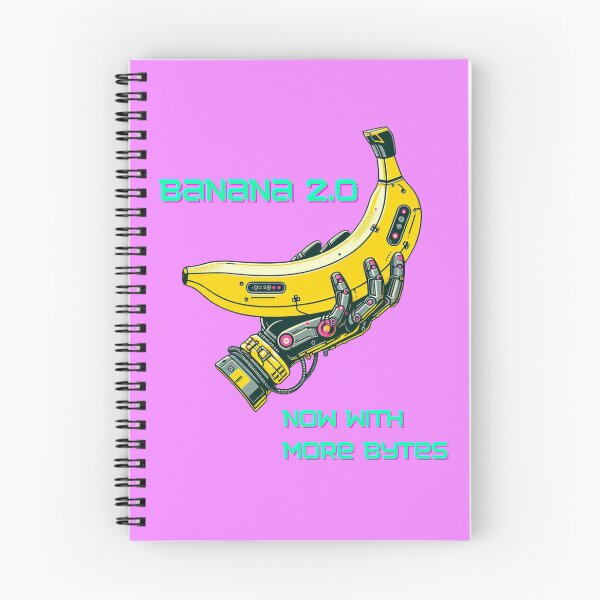 Item preview, Banana 2.0 - now with more bytes. Banana cyberpunk style designed and sold by Funny-Banana.