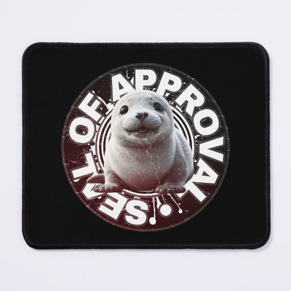 Item preview, Black and White Seal of Approval  designed and sold by pUNKnown.