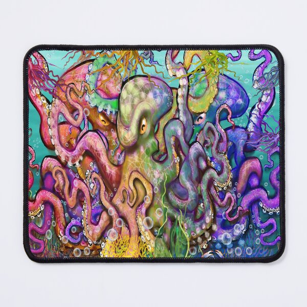 Item preview, Octopi Rainbow Triad designed and sold by Kevin Middleton.
