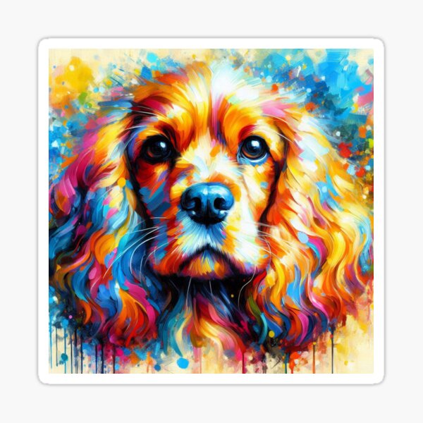 Item preview, Bold Cocker Spaniel designed and sold by Charlie-Designs.