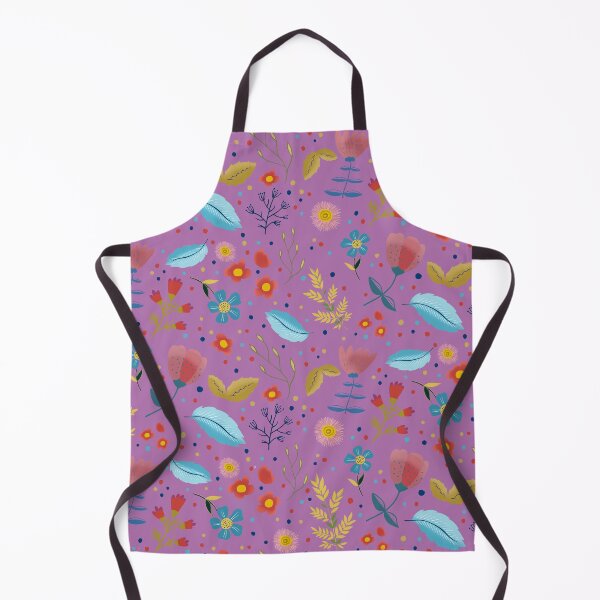 Item preview, Pink pattern with summer flowers designed and sold by Abizola.