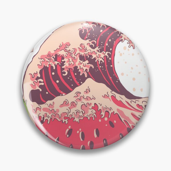 Item preview, The Great Wave of Watermelon designed and sold by Elan Harris.