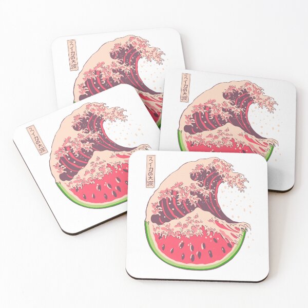 Item preview, The Great Wave of Watermelon designed and sold by Elan Harris.