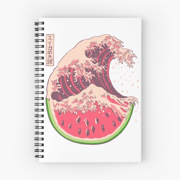 Item preview, The Great Wave of Watermelon designed and sold by Elan Harris.
