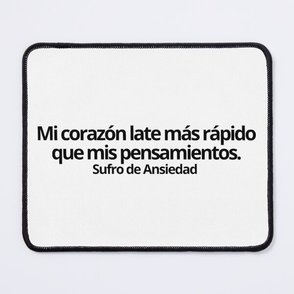Item preview, My heart beats faster than my thoughts designed and sold by MaluVillarreal.
