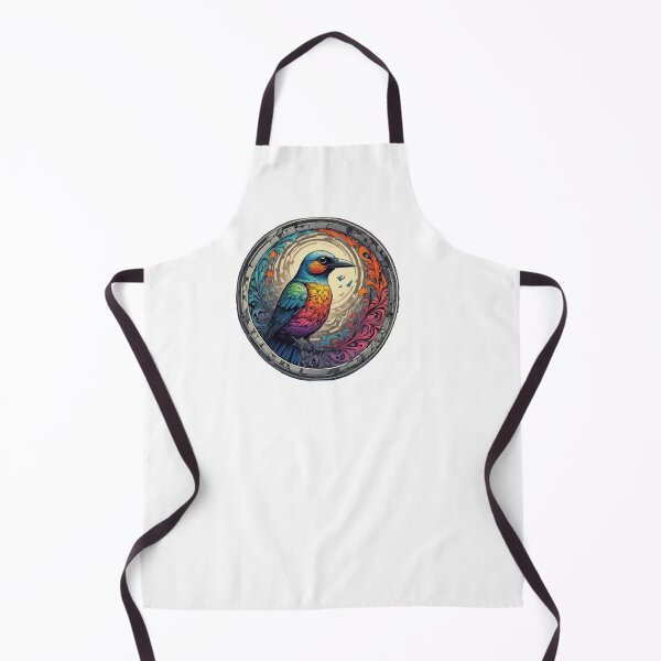 Item preview, Colorful Mystical Bird in watercolor paint designed and sold by EmeraldCauldren.