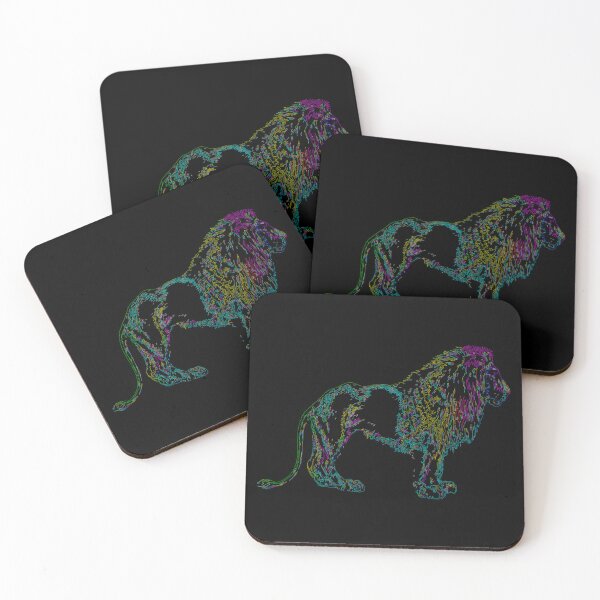 Item preview, Neon Lit Lion designed and sold by AntPelle.