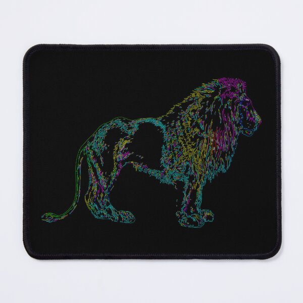 Item preview, Neon Lit Lion designed and sold by AntPelle.