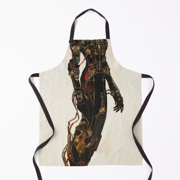 Item preview, Victorian Cyberpunk Art Nouveau Android designed and sold by entwithanaxe.