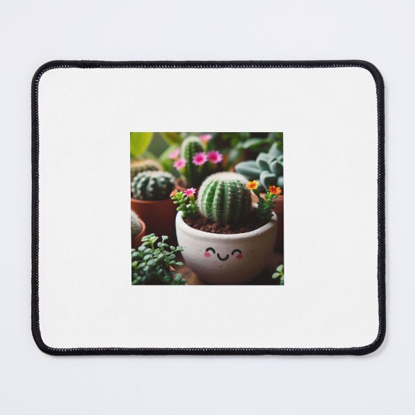 Item preview, Cactus with flowers. designed and sold by Brochamorocha.