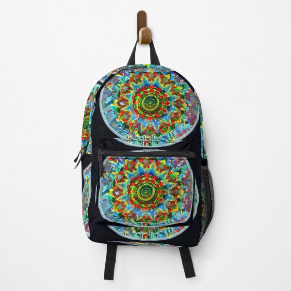 Item preview, Tie Dye Mandala kaleidoscope circle teal designed and sold by AuroraXGreen.