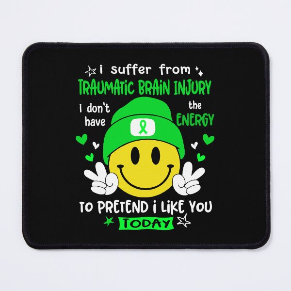 Item preview, I suffer from Traumatic Brain Injury i do not have the ENERGY to pretend i like you TODAY designed and sold by KatMercerr.
