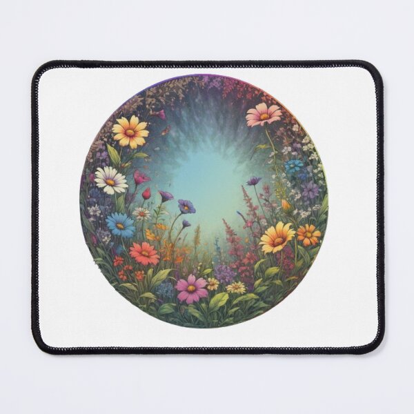 Item preview, Mystical Wildflowers in watercolor paint designed and sold by EmeraldCauldren.