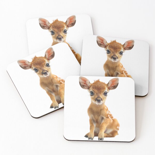 Item preview, Cute Photorealistic Baby Deer  designed and sold by HollywoodInked.