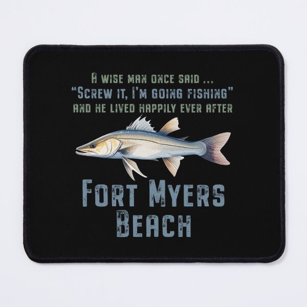 Item preview, Fort Myers Beach Florida Fishing Wise Man designed and sold by Futurebeachbum.