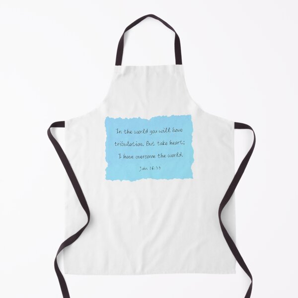 Item preview, John 16:33 - Blue designed and sold by KTCreativeSide.