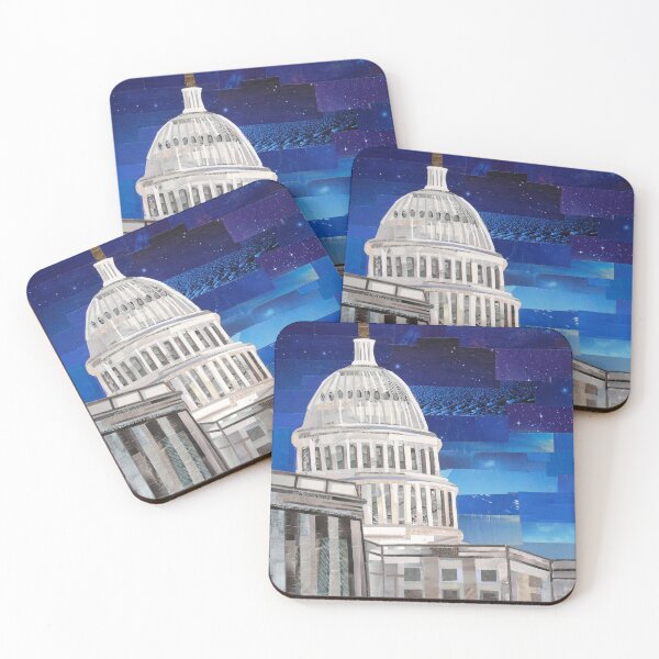 Item preview, The U.S. Capitol by Night designed and sold by megancoyle.