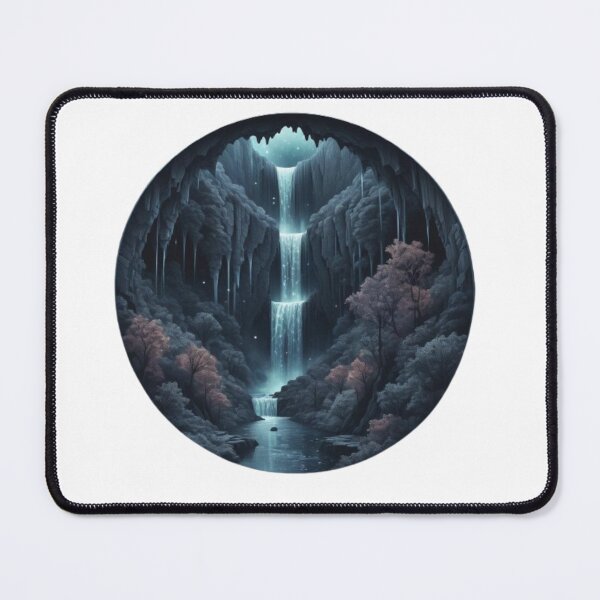 Item preview, Cosmic Waterfall Design in watercolor paint designed and sold by EmeraldCauldren.